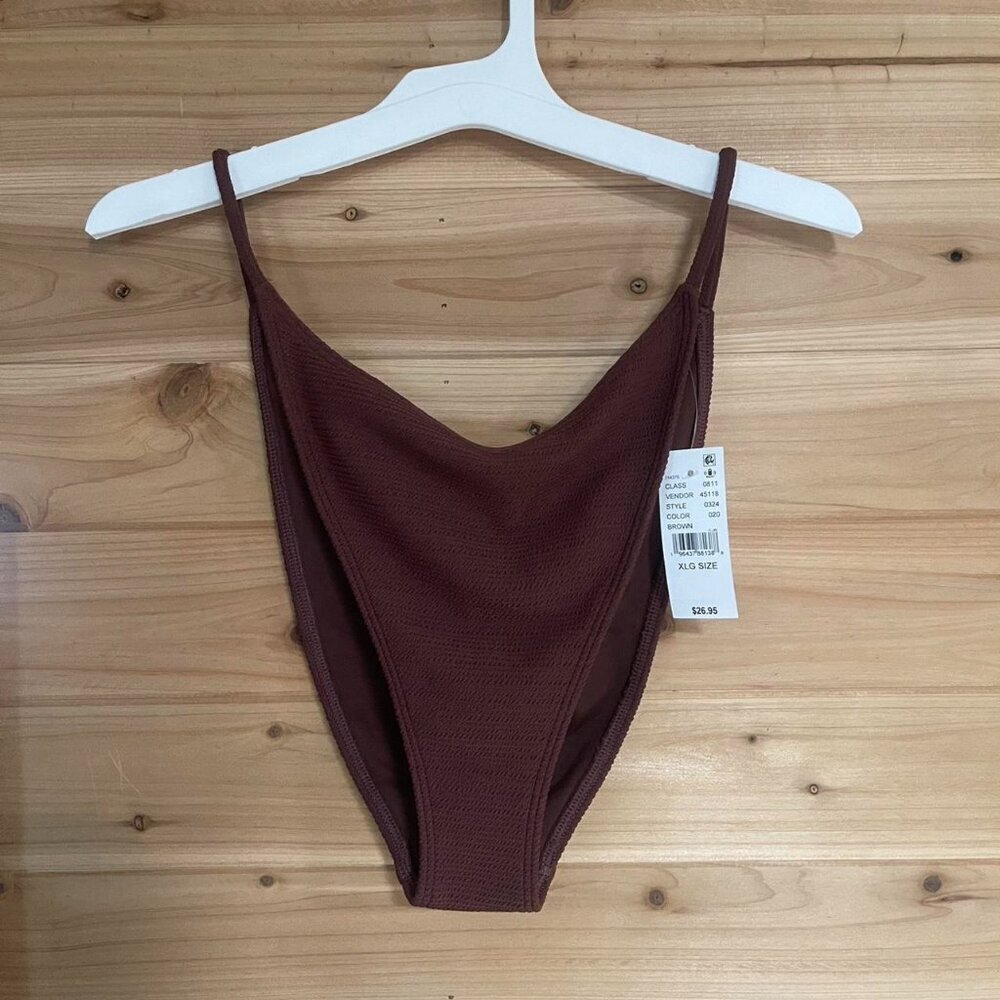 Brown Swim Bottoms Pac Sun